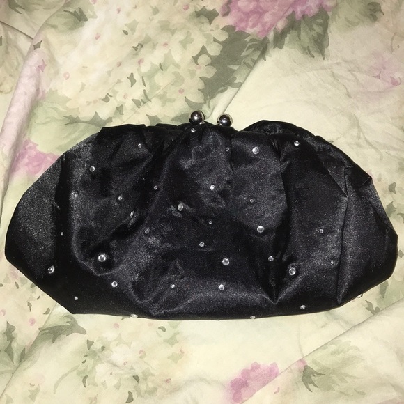 3/$15 EUC black evening small bag - Picture 1 of 5
